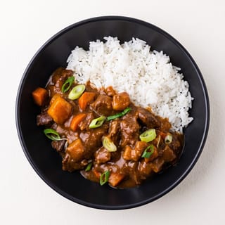 Rice Curry Dish