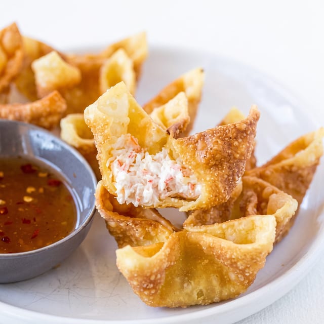 Crab Rangoon.
