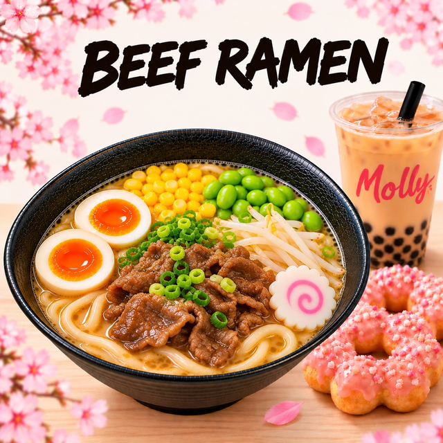 Beef & Onion Ramen.