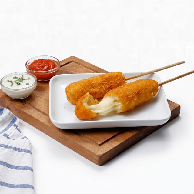Mozzarella Corndog.