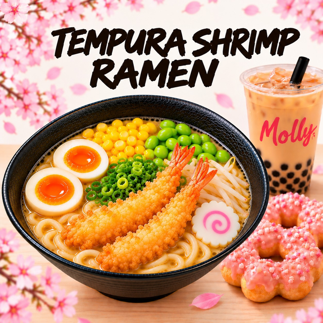 Shrimp Tempura Ramen.