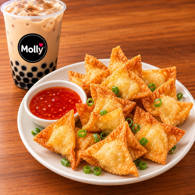 Crab Rangoon.