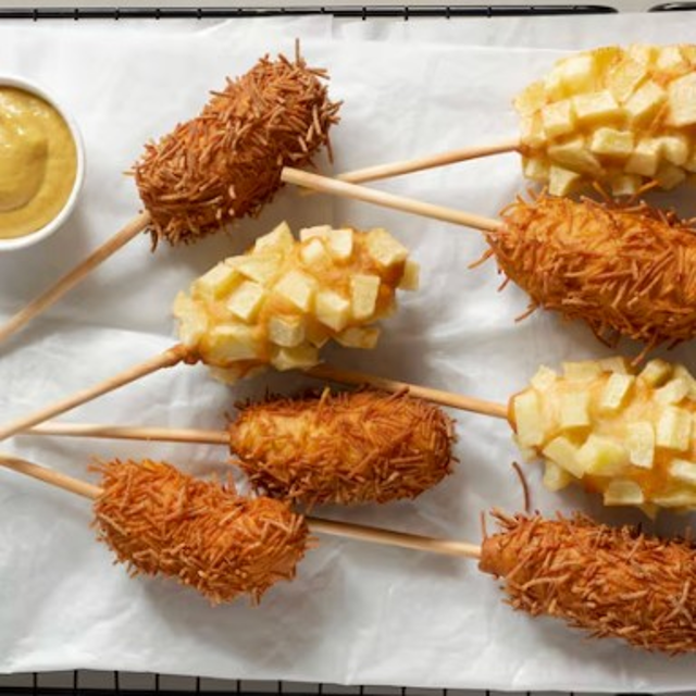 Korean Corndog Crispy Potato 1pc.