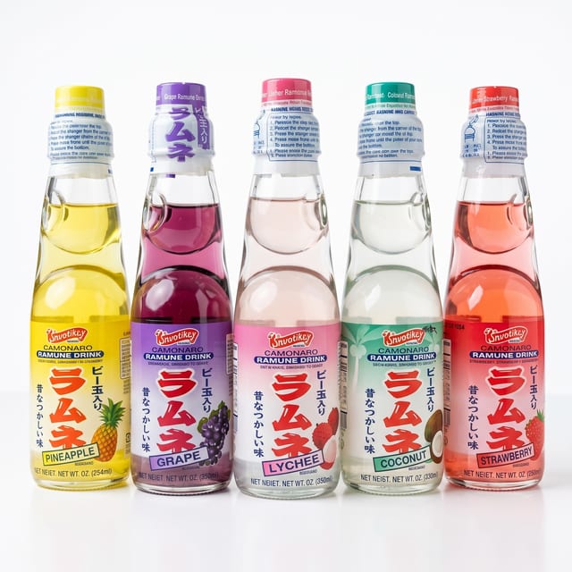 Japanese Ramune Soda.