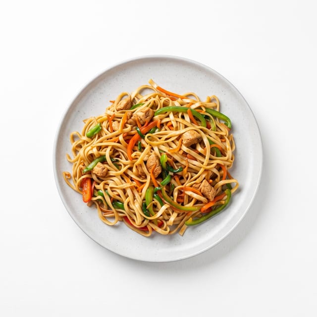 Chicken Stir Fry Noodles.