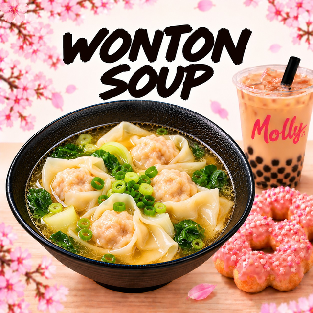 Wonton (Pork) Soup.