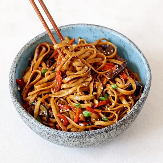 Vegetable Stir Fry Noodles.