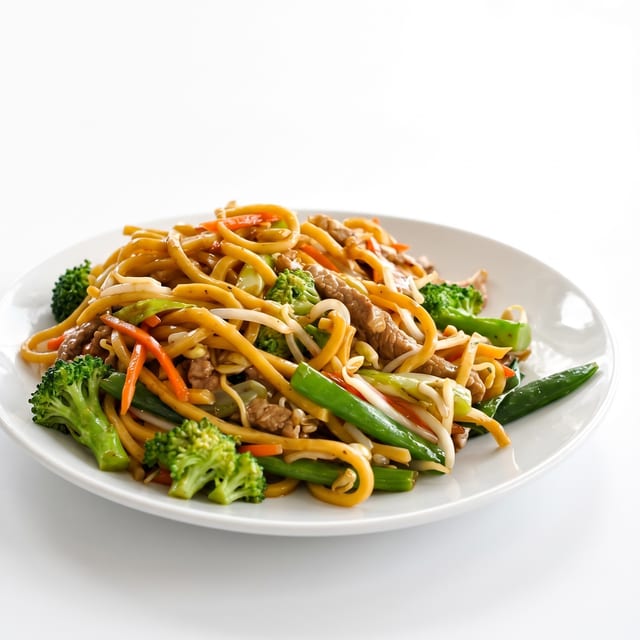 Shrimp Stir Fry Noodles.