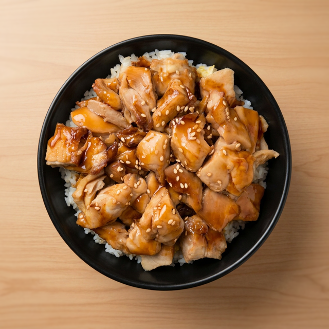 Rice Dish Teriyaki Grilled Chicken.